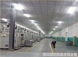 兰溪纺织厂络筒车间高压微雾加湿案例