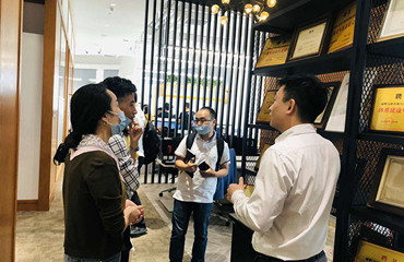 星欧注册员工参观培训