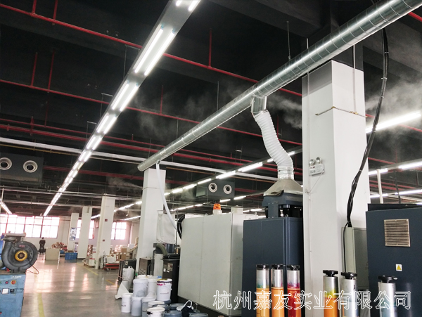 杭州星欧注册加湿器印刷厂加湿案例2