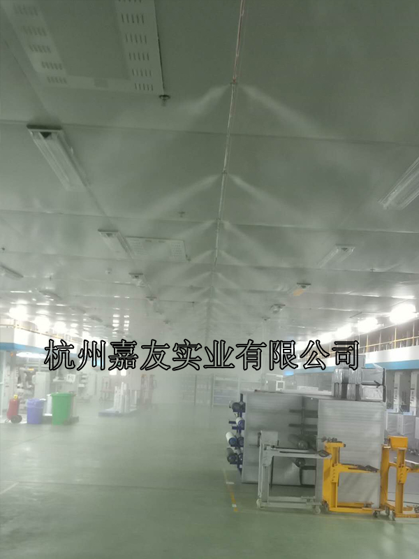 信安细川（南京）高压微雾加湿系统