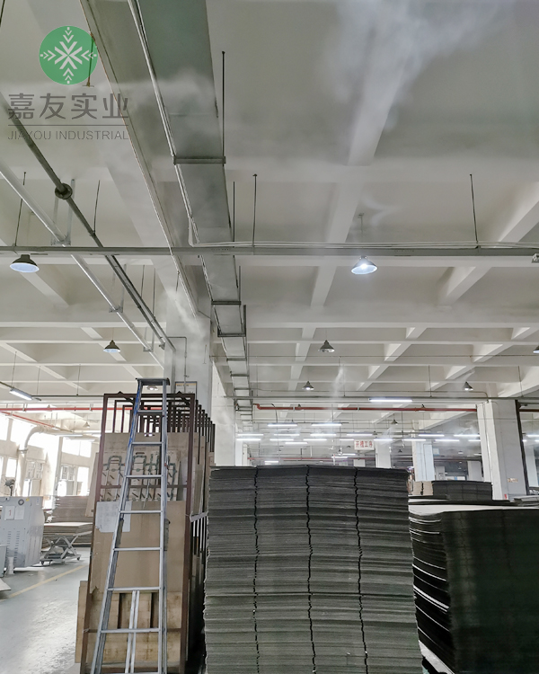 厦门兆伦纸业有限公司安装纸品车间加湿器案例 厦门兆伦纸业有限公司安装纸品车间加湿器案例