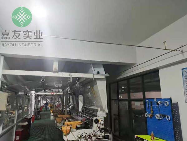 杭州星欧为星华反光材料车间制定高压微雾加湿器加湿方案