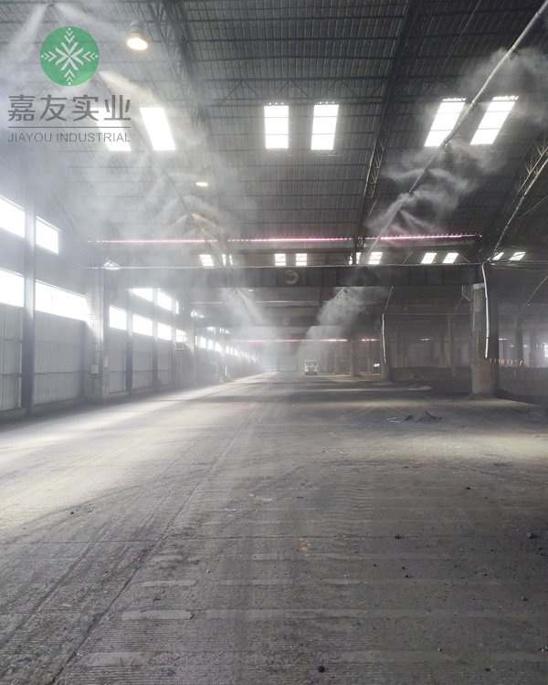 杭州星欧为青海互助金圆水泥制定落实智能喷雾降尘方案