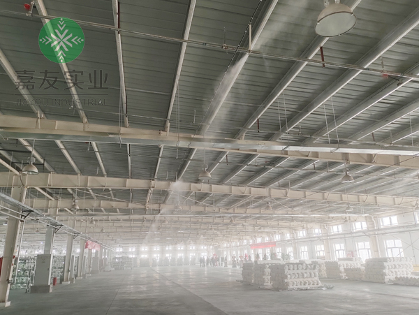 杭州星欧制定落实新疆中泰昌达纺织车间高压微雾加湿方案 杭州星欧制定落实新疆中泰昌达纺织车间高压微雾加湿方案