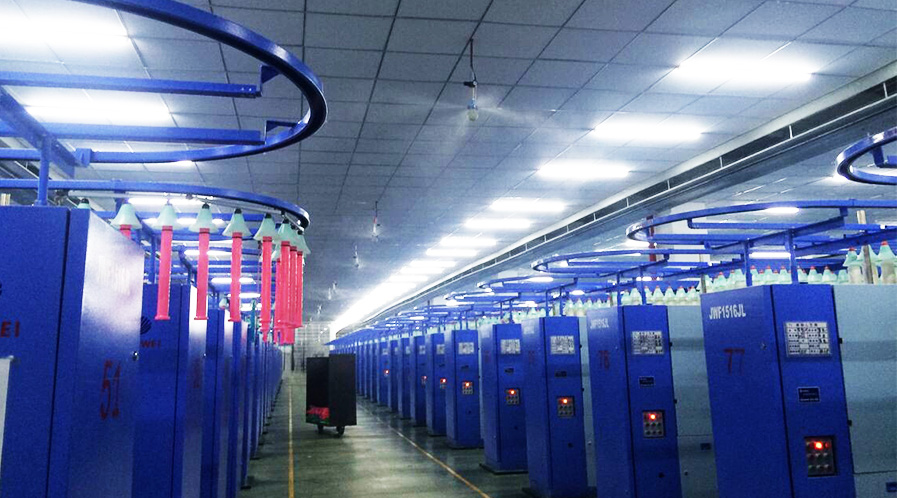 星欧注册为福建源嘉轻纺有限公司提供纺织车间加湿方案