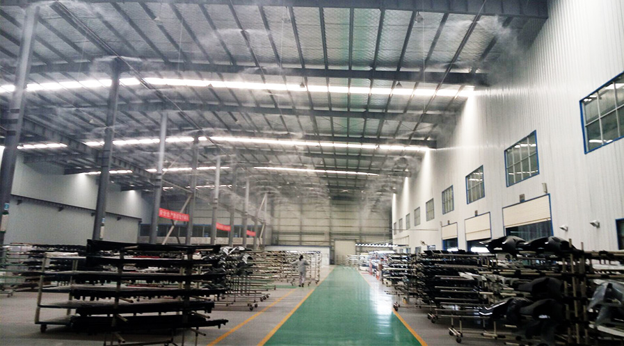 星欧注册湖北襄阳光瑞汽车零部件有限公司车间除尘案例