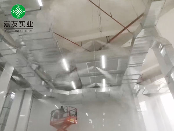 杭州星欧为金英尔建设制定消毒除臭方案_高压微雾加湿器案例 杭州星欧为金英尔建设制定消毒除臭方案_高压微雾加湿器案例