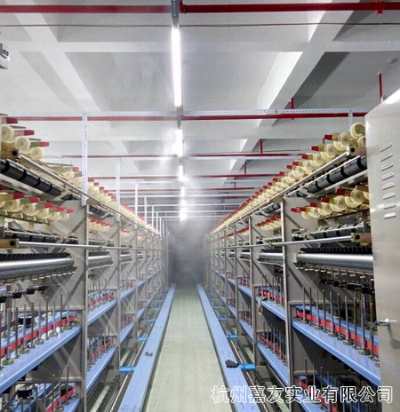 包覆丝车间安装高压微雾加湿器3 包覆丝车间安装高压微雾加湿器3