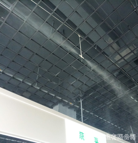 星欧注册喷雾降温设备安装图片4