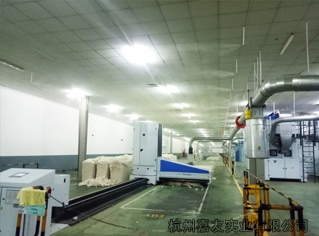 百隆(越南)有限公司纺织车间加湿器安装案例 百隆(越南)有限公司纺织车间加湿器安装案例