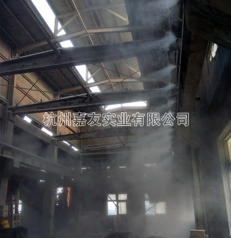 嘉兴东誉达喷雾降尘设备案例1 嘉兴东誉达喷雾降尘设备案例1
