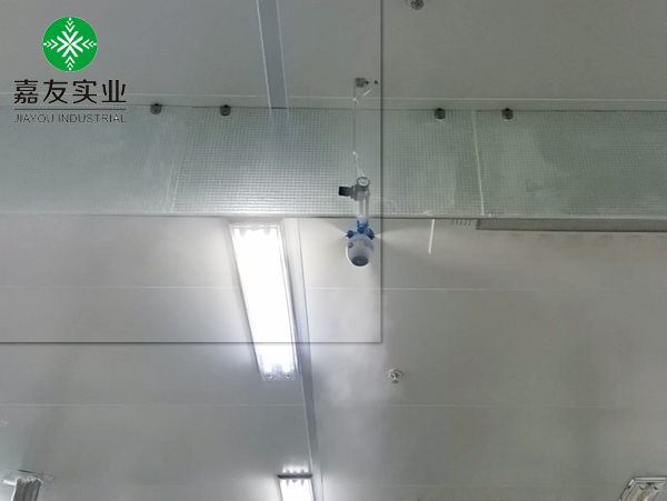 加湿案例|盐城丝网印刷车间添利器，星欧注册智慧加湿显身手