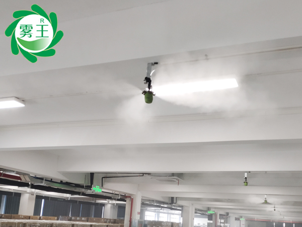 电子行业加湿|星欧注册干雾加湿器解决武汉一仪表生产线低湿问题